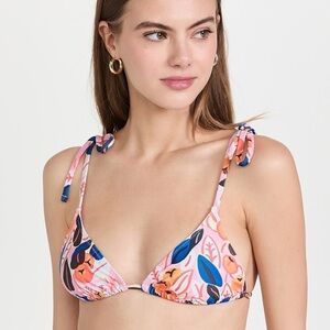 Solid & Striped Parker Top in Orange Tree Print